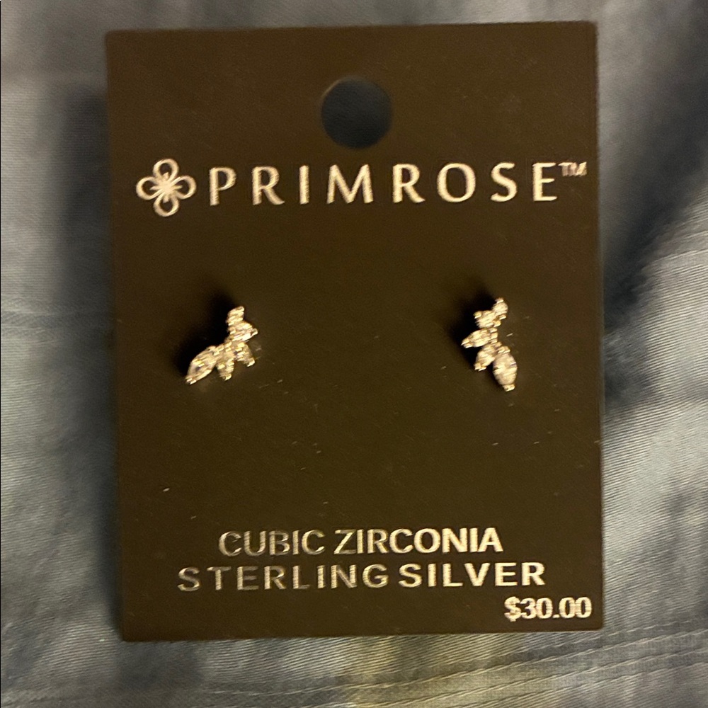 Kohl's Primrose Sterling Silver Cubic Zirconia Earrings
